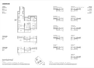 lentoria condo 2 bedroom floorplan